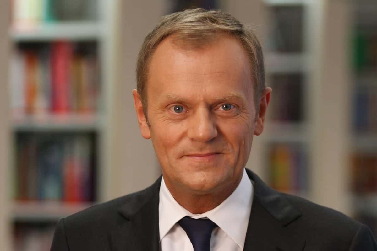 Watch – Donald Tusk ‘keeping door open’ for Britain to stay in EU…and channels John Lennon!