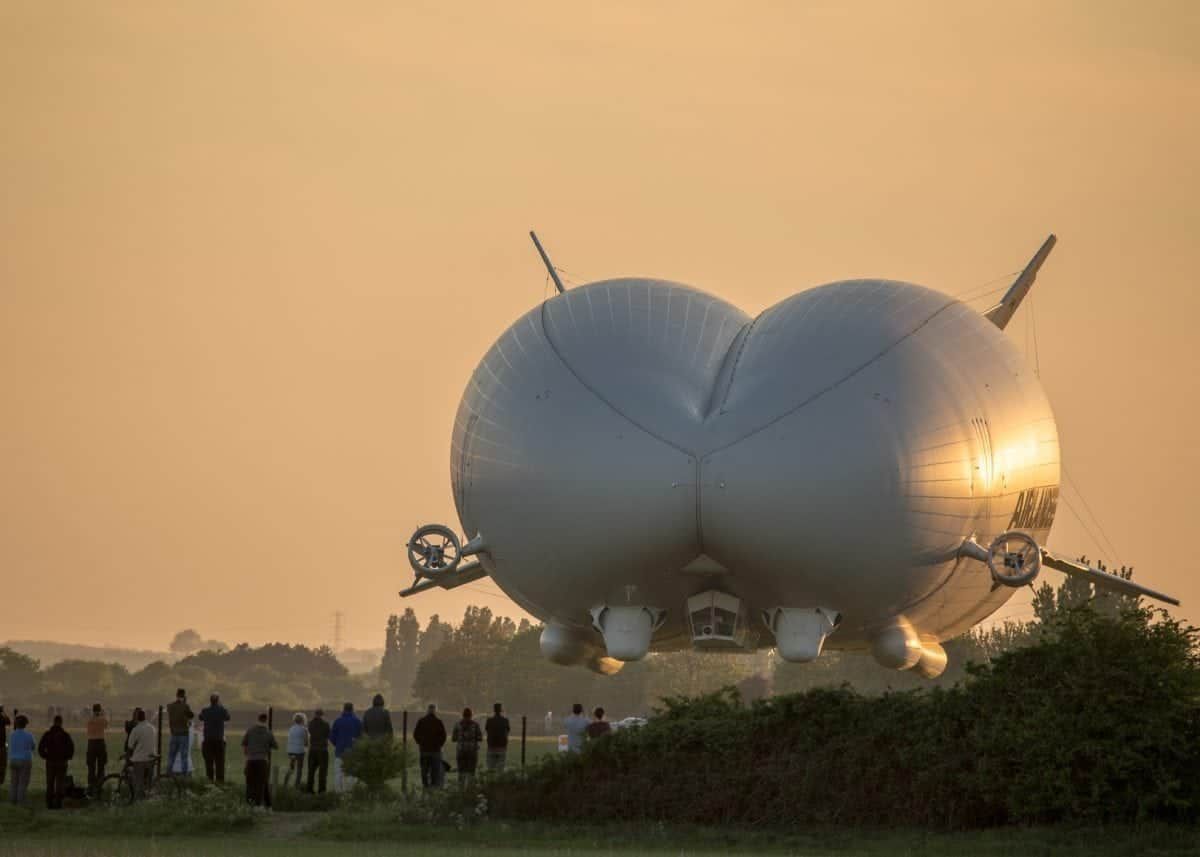 World’s longest aircraft takes to the skies