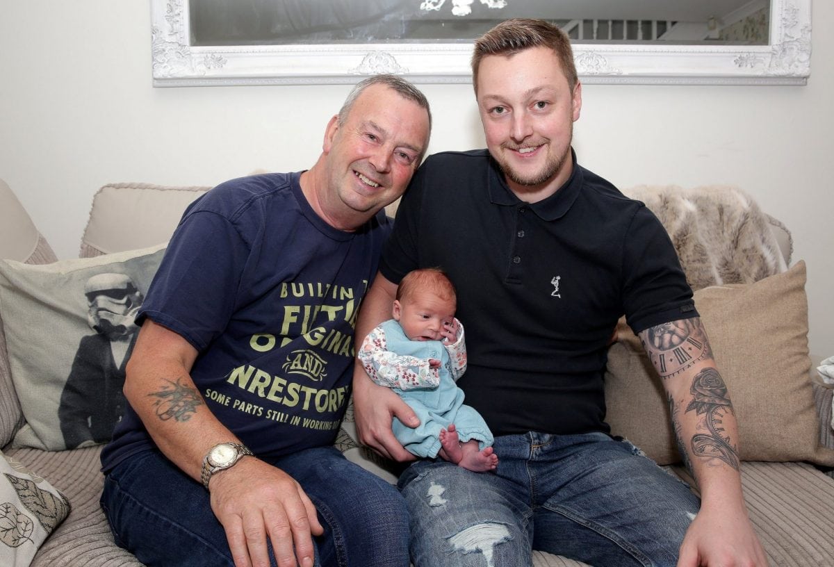Three generations of family defy odds of 48 MILLION TO ONE – by being born on the SAME DAY
