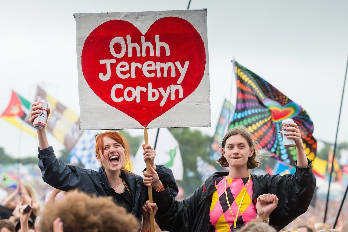 Corbynmania continues! Labour EIGHT points ahead of Tories in new poll