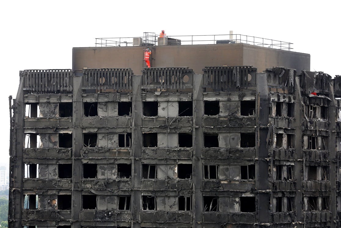 Government’s Grenfell fire promises lie in shatters after they refuse to pay for sprinklers in tower blocks