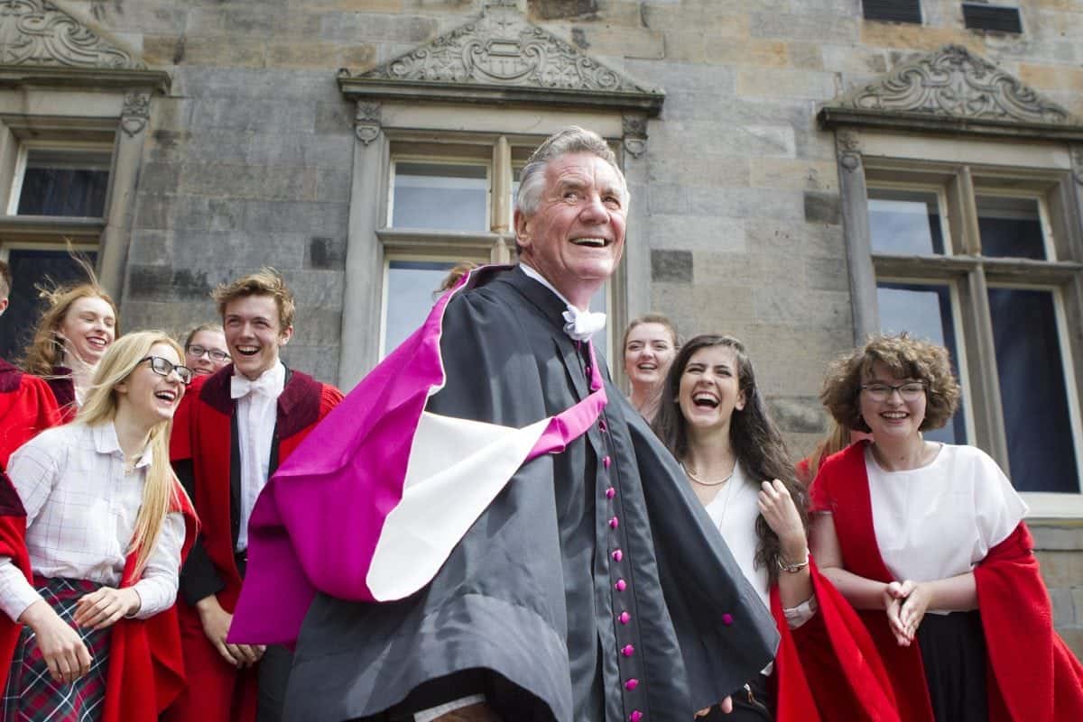 Michael Palin awarded honorary doctorate from St Andrews