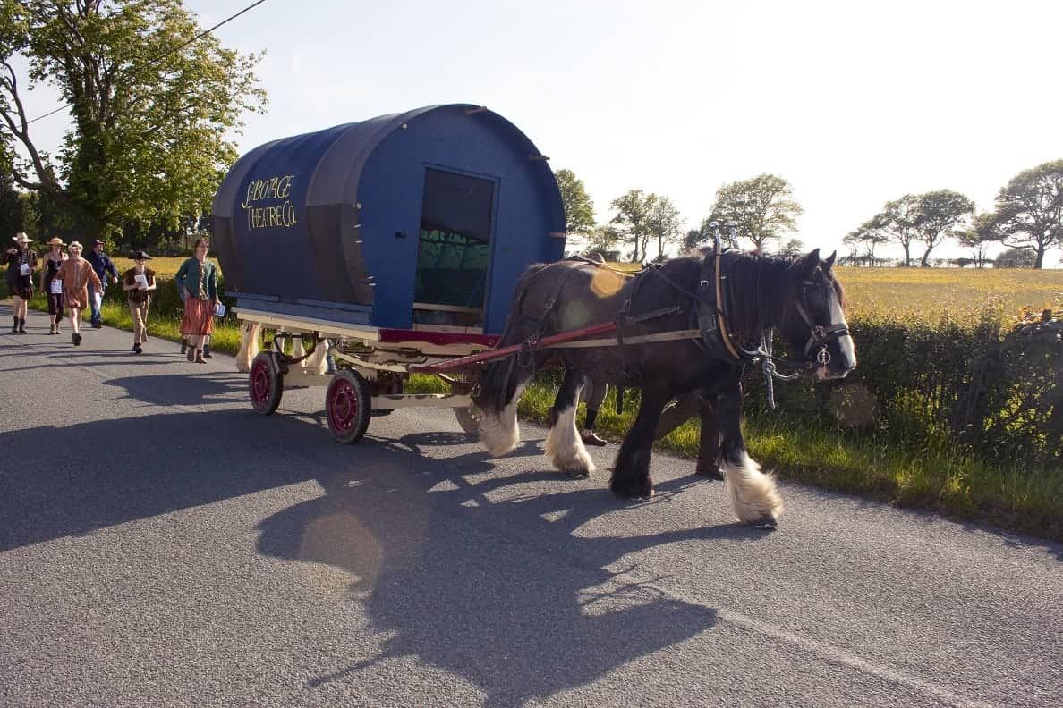 Last horse-drawn theatre company in the UK under threat