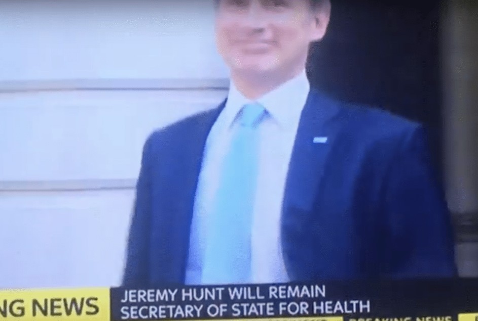 Watch: Jeremy Hunt’s name rudely mispronounced TWICE in one day on news