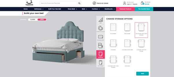 Online Bed Retailer Happy Beds Reveals Interactive Tool for New Website Launch
