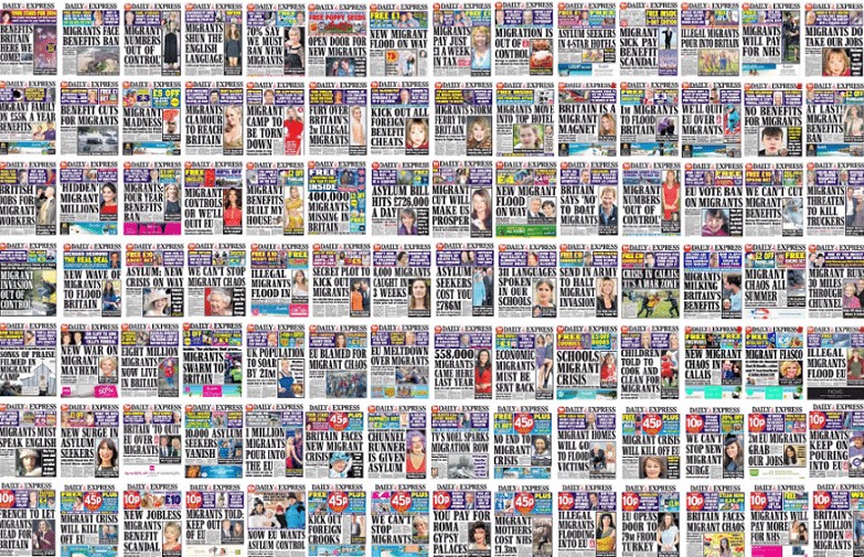 Daily Racist: Express posts twice as many “foreigner” splashes than any other national