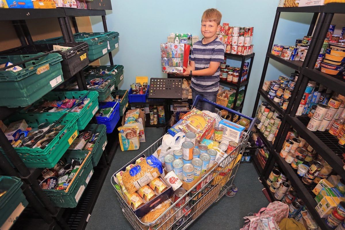 Nine-year-old asks for donations to his local Food Bank instead of birthday presents