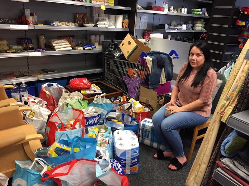 Businesswoman inspired by Eastenders single-handedly keeps food bank stocked for weeks