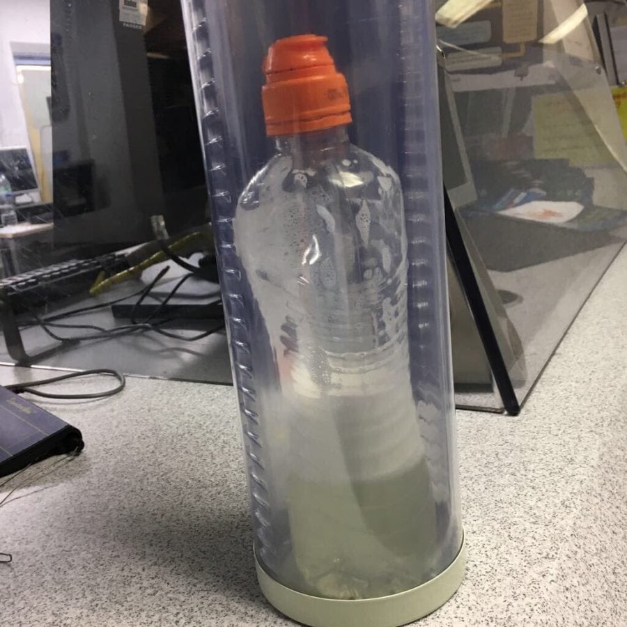 Horror on streets of London…Terrifying weapon made out a Lucozade bottle filled with acid