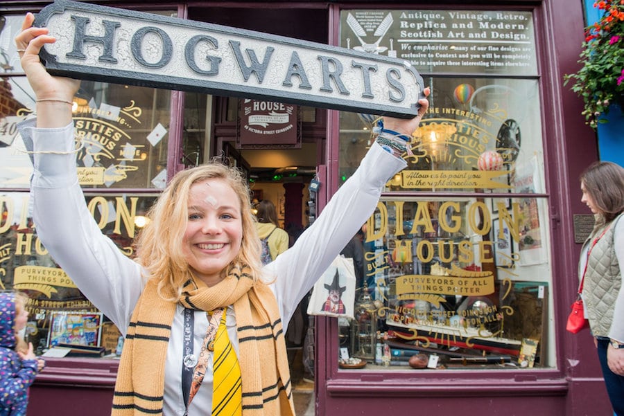 Watch – Shop celebrating Harry Potter opens on street that inspired Diagon Alley