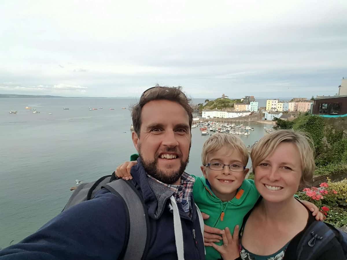 Couple quit jobs and take son out of school to travel the world for mid-life gap year