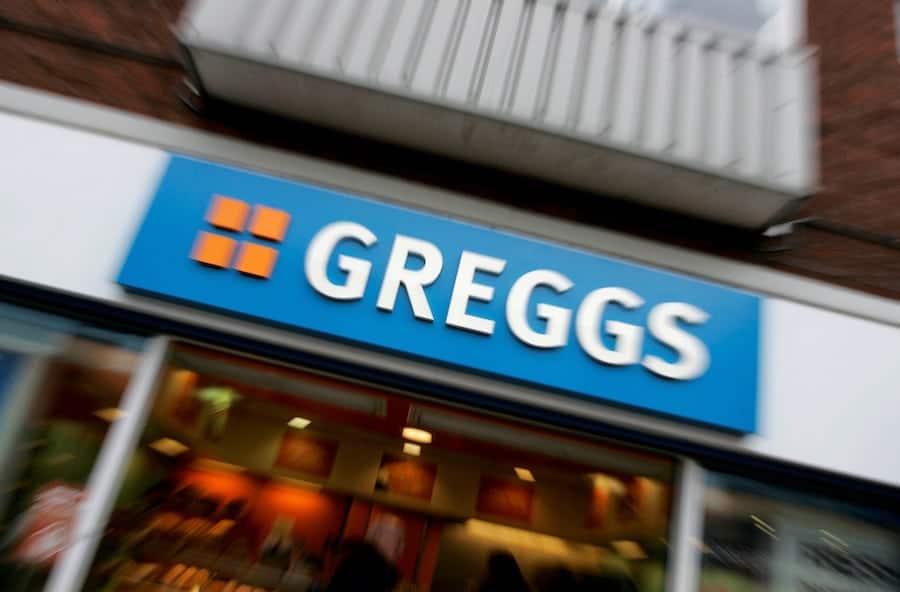 Police hunting robber who only targets Greggs arrest 40-year-old man