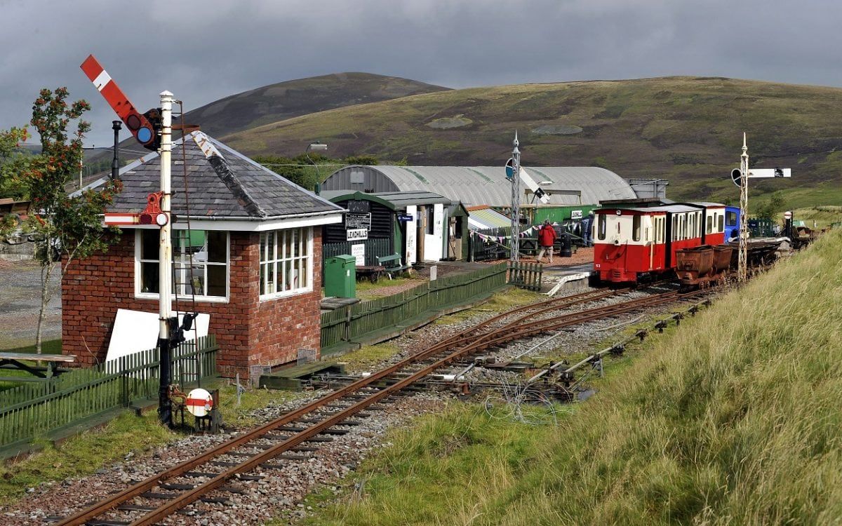 Narrowgauge railway is finally being extended to Scotland's highest