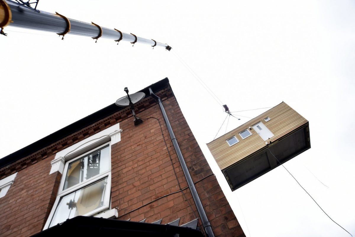 Britain’s first ‘micro-home’ installed to tackle the country’s homelessness and housing crisis