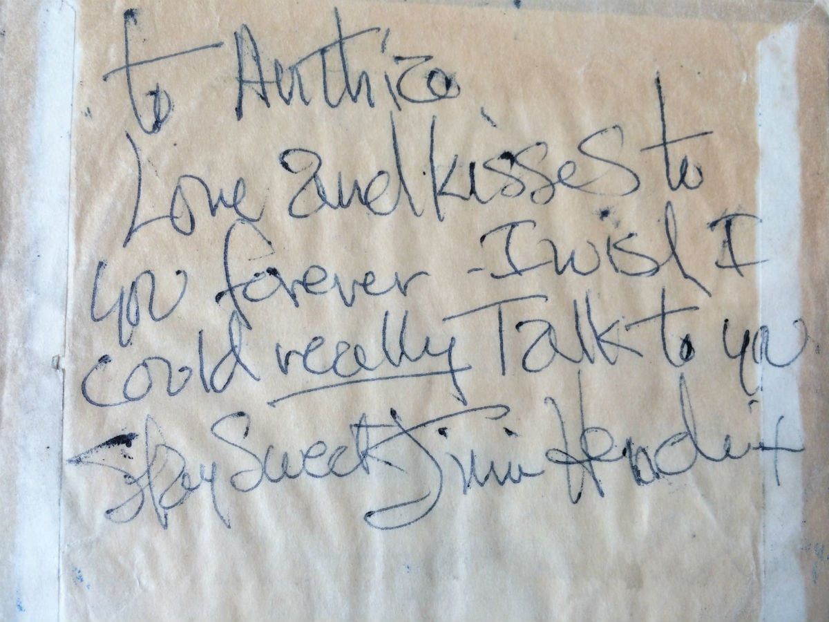 Pensioner selling love note given to her by Jimi Hendrix after bewitching him at gig 50 years ago