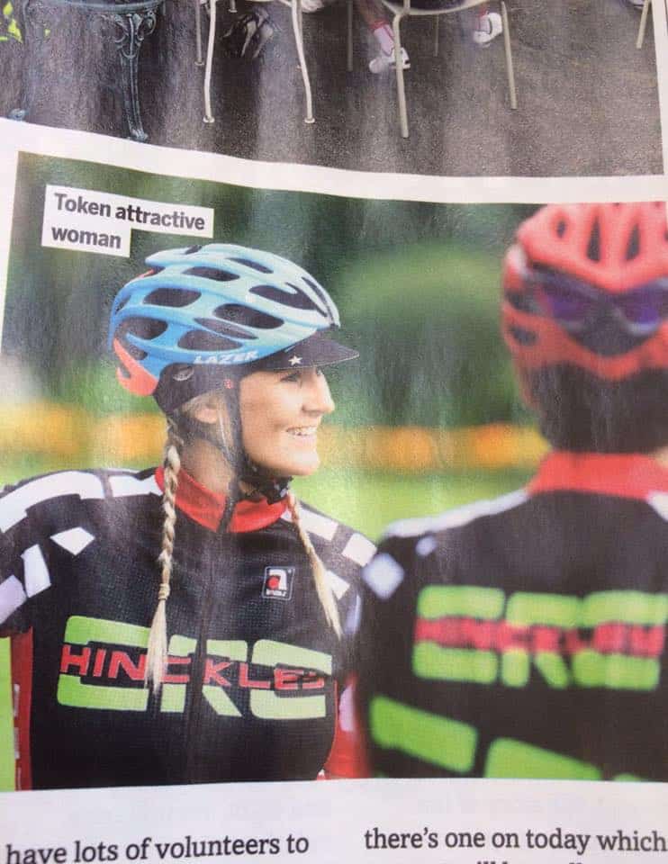 Social media meltdown after Cycling Weekly publishes ‘Token attractive woman’ caption
