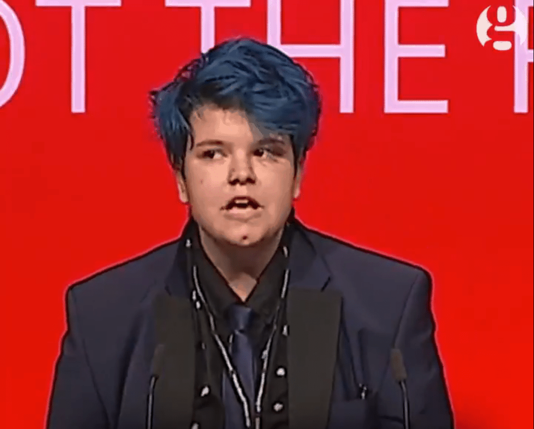 This Labour Party conference speech by 16-year-old Lauren Stocks is going viral