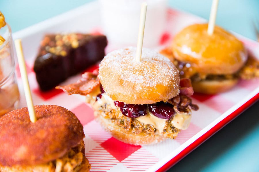 Would you eat these fried chicken doughnuts?