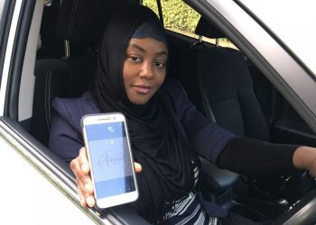 Sade Agboola who has launched a new taxi company that caters mostly for women - with only female drivers.  See NATIONAL story NNTAXI.  Sade Agboola set up the firm in a bid to make women feel safer will getting a lift in a taxi late a night or on the school run.  The only passengers that the all-female team of drivers at Annisa Cars will accept are women or children.  The 35-year-old feels that as Uber's licence has not been renewed by Transport for London (TfL), there could be a gap in the market for a taxi company which makes the safety of female passengers a priority.