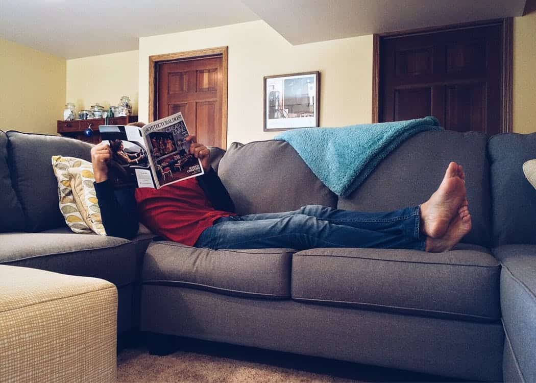 The curious life of a sofa