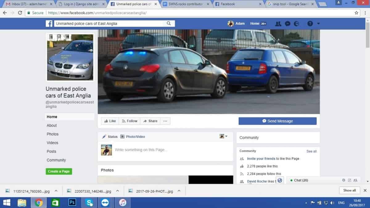 Fair Cop ? – Facebook page of police driving badly gets taken down TWICE