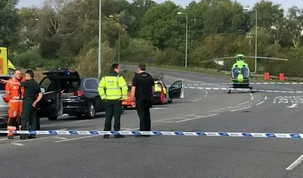 Police kill man after shooting him “numerous times” on M5 motorway