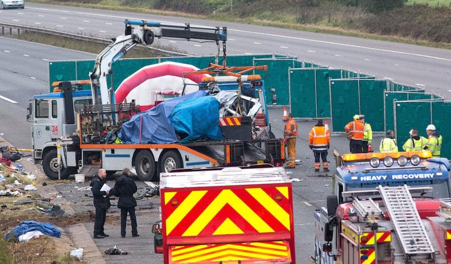 At least four killed in horror smash on M5