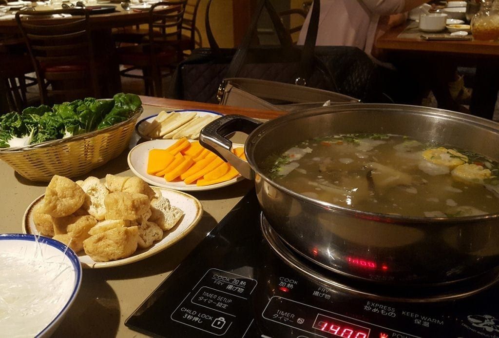 Hot Pot broth cooking