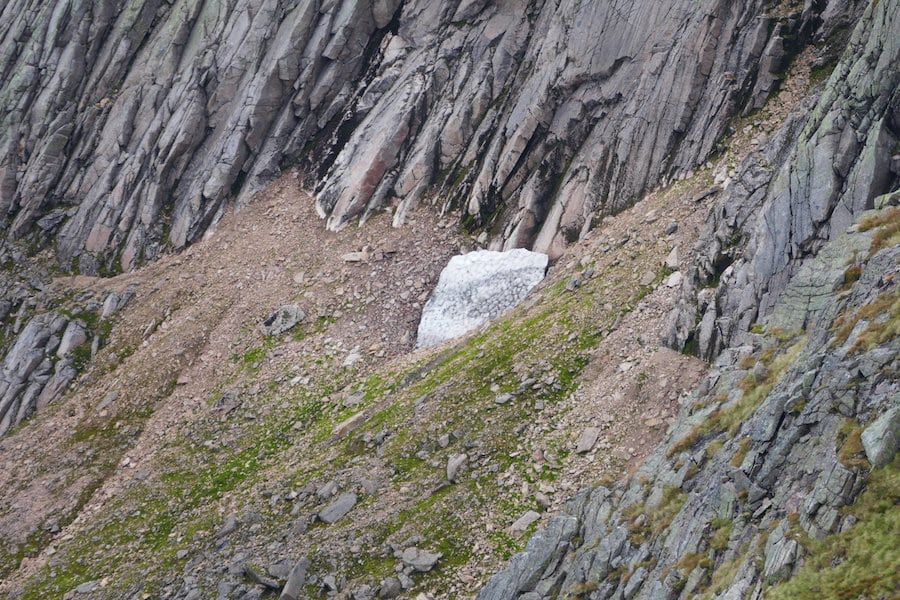 Global warming? Scotland’s longest lasting patch of snow to melt this weekend…only happened six times in 300 years!