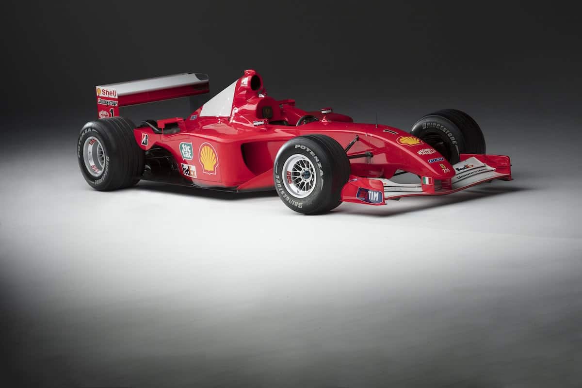 Ferrari F1 car raced to victory twice by Michael Schumacher set to sell for millions