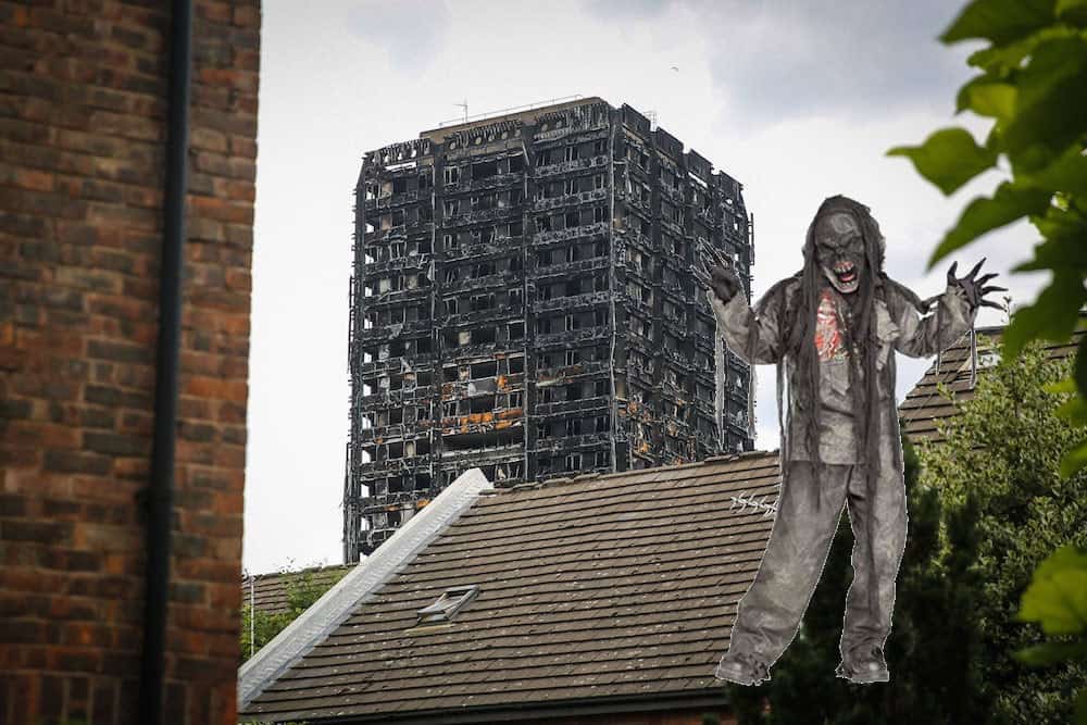 Burnt Zombie Child Halloween costumes slammed by parents in the wake of Grenfell Tower tragedy