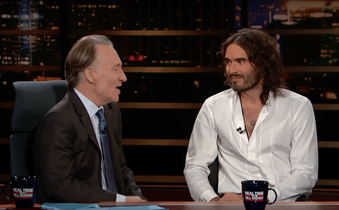 WATCH Russell Brand owns Bill Maher on voting, Trump, Hillary & Corbyn
