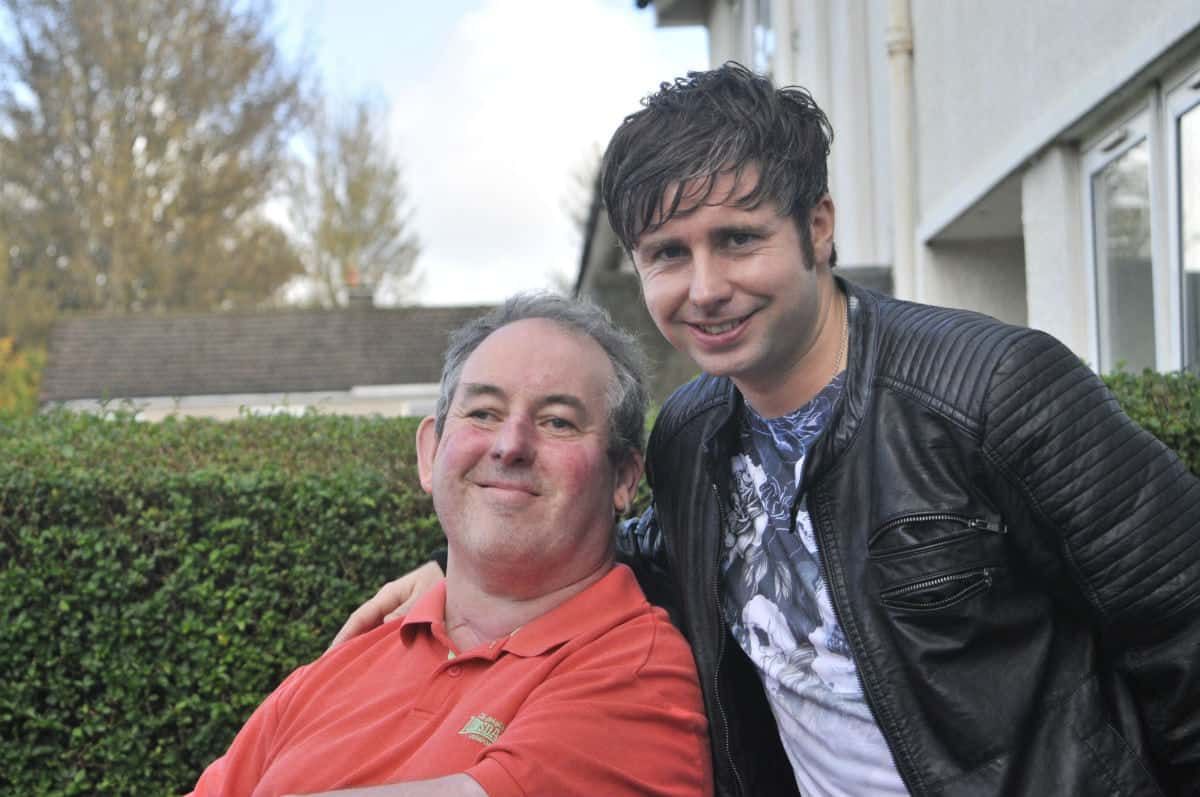 Hero pulled a disabled man from a canal after a gust of wind pushed him in.