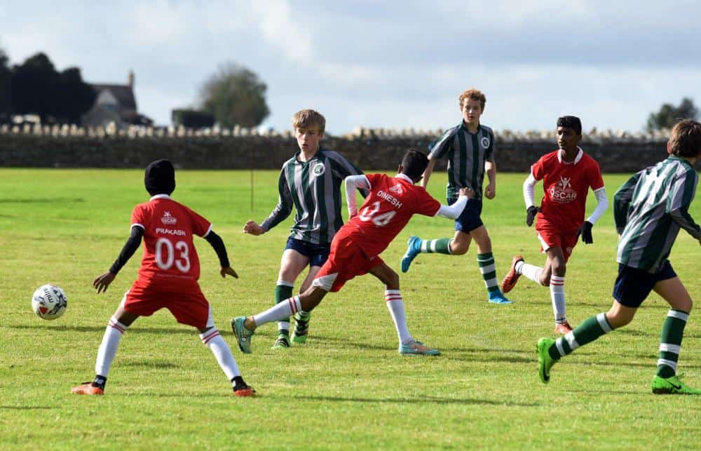Football team from Indian slums haven’t lost a game during big UK tour