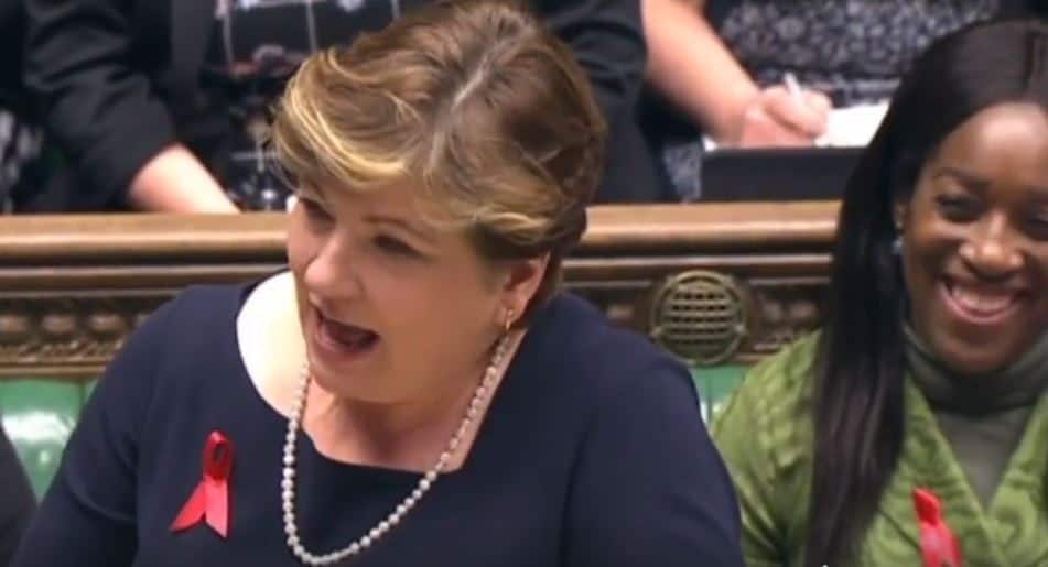 WATCH: Emily Thornberry reassures Damien Green that she won’t bring up extreme porn on his computer before devastating PMQs performance