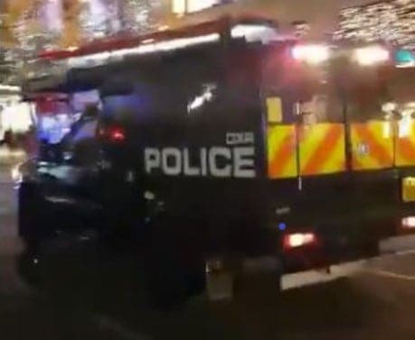 BREAKING NEWS: Armed police respond to incident at Oxford Circus as Black Friday shoppers flee