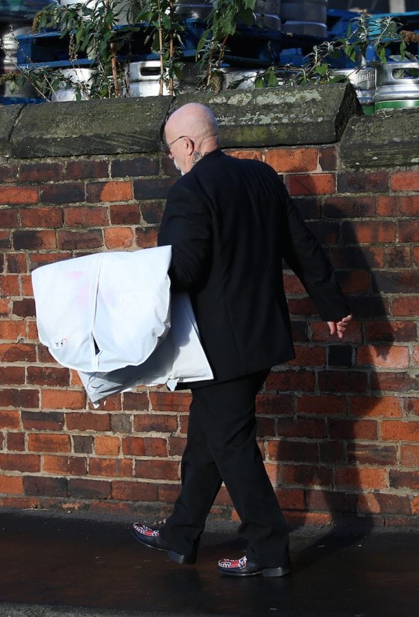 Clothes believed to be destined for the wedding of Charles Bronson arrive at Wakefield Prison. 14 November 2017. Bronson is to marry former Emmerdale star Paula Williamson. Bronson – who is now known as Charles Salvador – is due to get married to fiancee Paula Williamson in an intimate ceremony at HMP Wakefield.