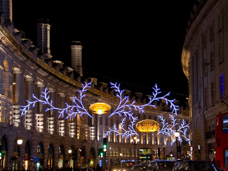 London among the most festive cities in the UK