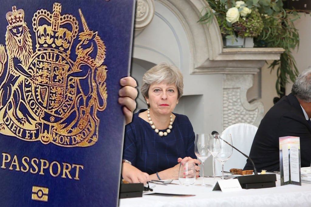 NEWS: We were entitled to blue passports within EU