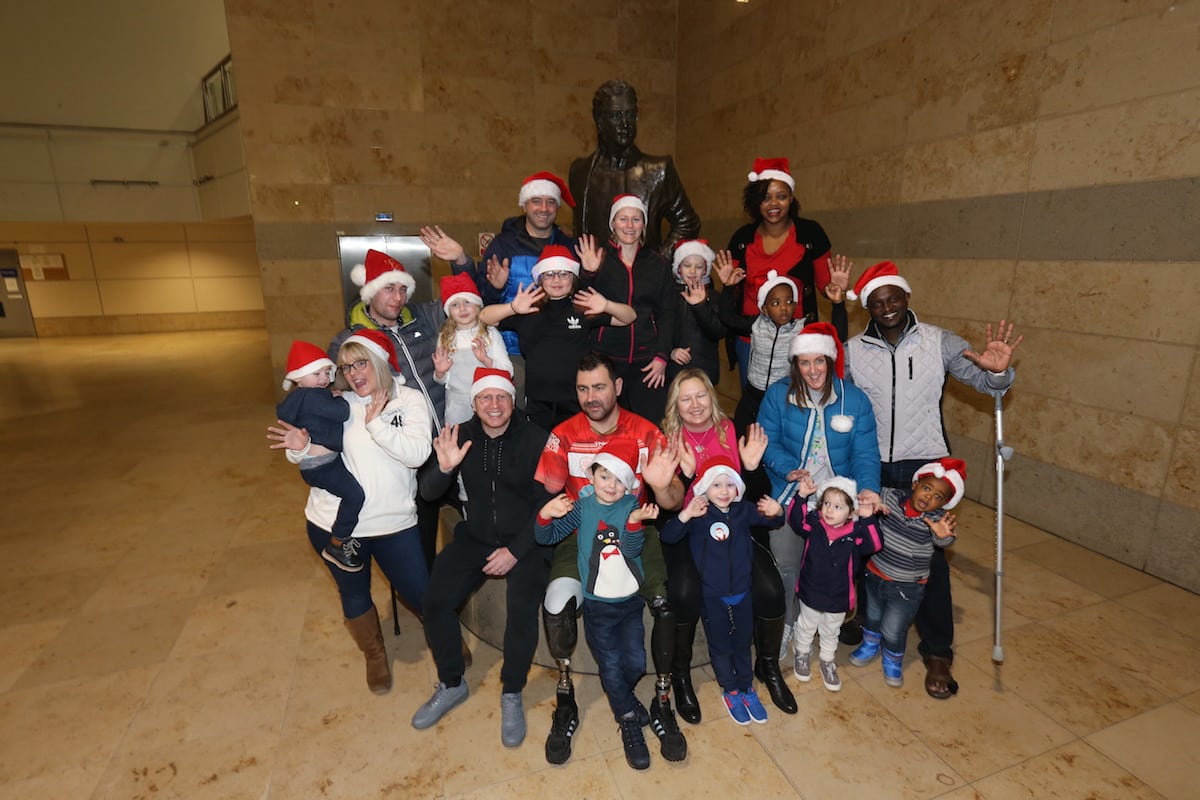 British army families affected by Afghanistan war sent on santa’s lapland holiday