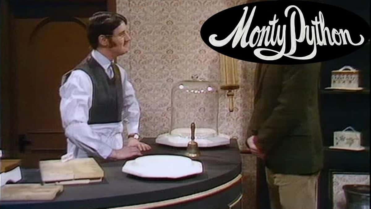 David Davis’s humbling confession is just this Monty Python scene – without the music