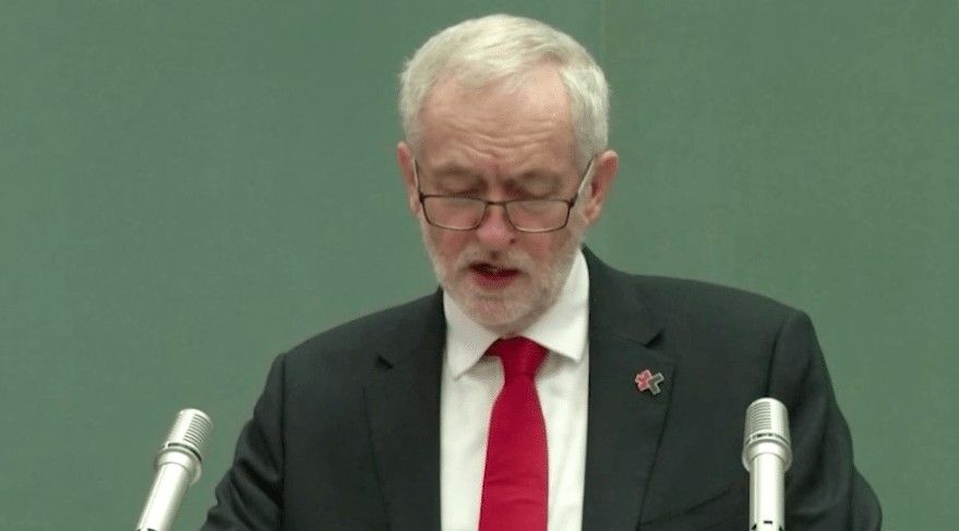 Jeremy Corbyn address UN