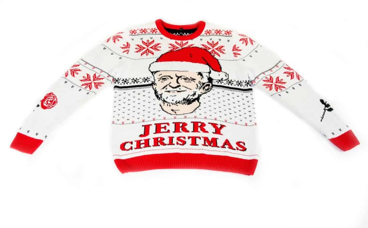 The hottest-selling Christmas jumpers this season feature…Jeremy Corbyn