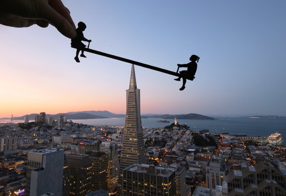 In Pics – Photographer’s book showing handmade stencils shaping world’s most famous landmarks