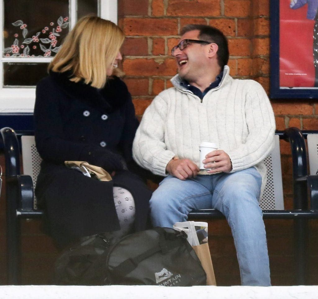 FILE PHOTO - Andrea Jenkyns MP with Jack Lopresti MP leaving a pub in Morley, Leeds, West Yorkshire. See SWNS story SWMP; Tory MP who left his wife for another MP is facing a investigation after ex-office manager resigned due to his bullying and temper tantrums. Several people have left Mr Lopresti's office in recent years, amid allegations of angry outbursts and poor people management. The MP's spokesman said "staff matters" had been dealt with in conjunction with "Houses of Parliament HR authorities". The woman, who resigned from working as Mr Lopresti's office manager in March this year, reported her concerns to the Conservative Party's new code of conduct hotline and has since made a formal complaint against the MP.