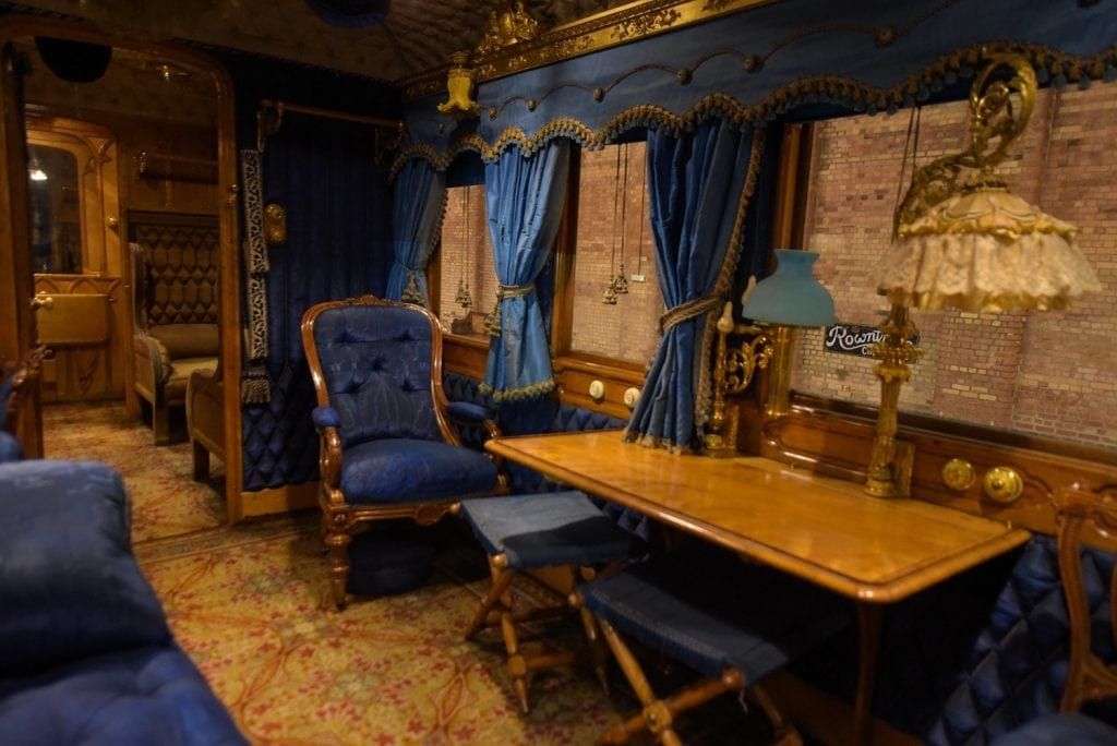 Take a look inside Queen Victoria's favourite rail carriage as it