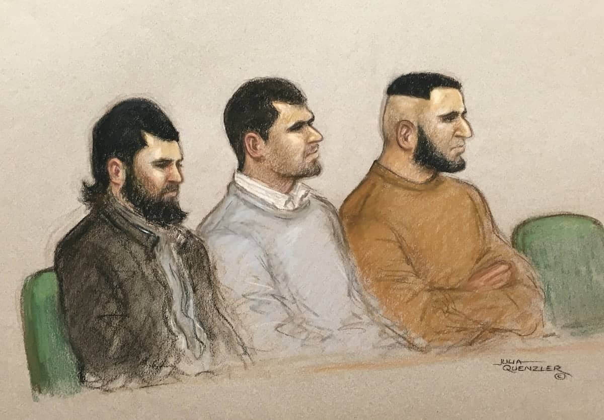 An I.S loyalist showed beheading videos to children to persuade them to join the cause while he plotted a terror attack, a court heard