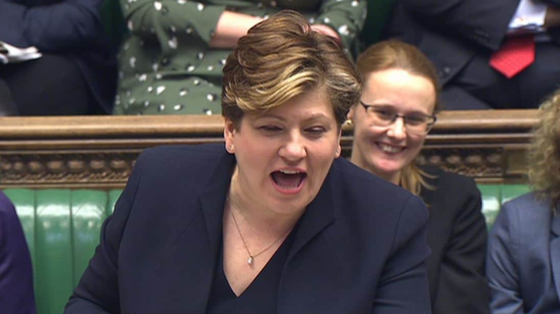 PMQs – ‘Coalition of cavemen’: Corbyn stand-in Thornberry hits out at Tories for denying 16-year-olds the vote