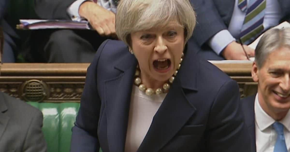 PMQs Theresa May