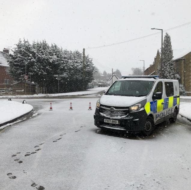 Three people die in catastrophic head on car crash with lorry after heavy ‘Beast From The East’ snowfall.